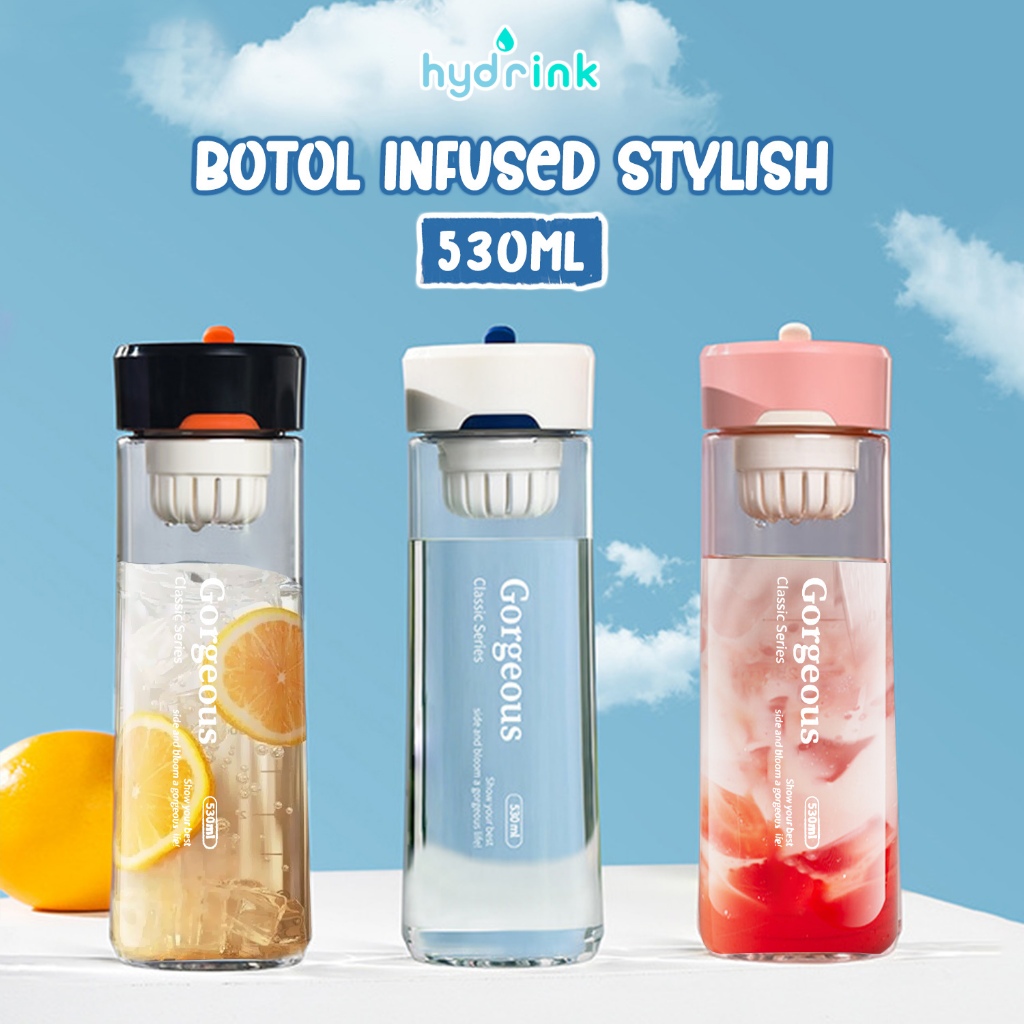 Hydrink Botol Minum 530ml Anti Tumpah BPA Free - Gambar 2