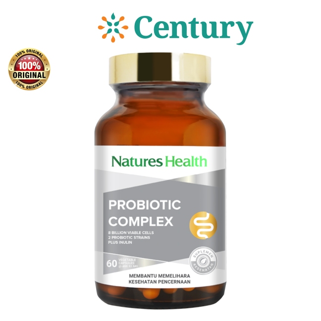 NATURES HEALTH PROBIOTIC COMPLEX ISI 60CAPS / PROBIOTIC / SUPLEMENT PENCERNAAN - Gambar 3