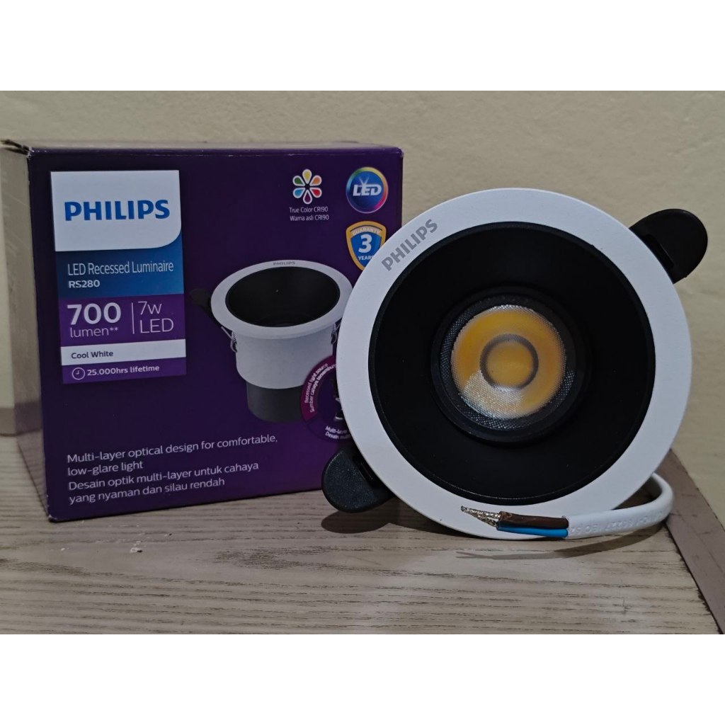 PHILIPS Downlight LED Spotlight RS280 G2 RC Rd D75 24D Adjustable Spot ...