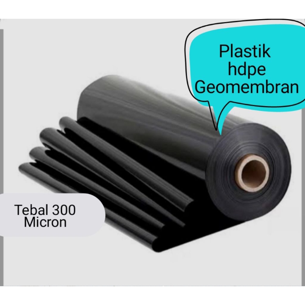Geomembrane Hdpe lebar 4 meter Tebal 200/300 micron - Gambar 2