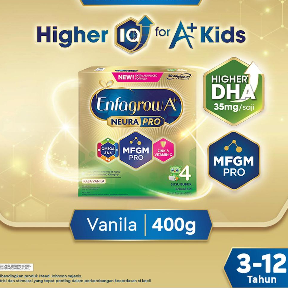 Enfagrow A+ 4 Susu Formula Vanila 400g