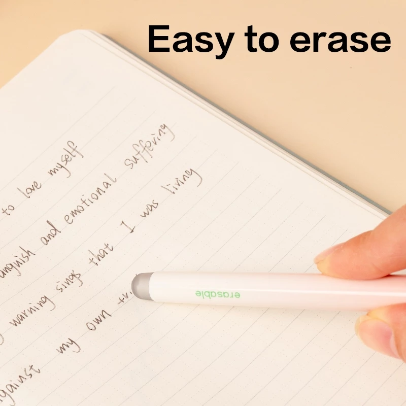Deli Erasable Gel Pen / Pulpen Gel Bisa Dihapus Pena 0.5 mm Desain Colorful 1 pcs EG66X - Gambar 2