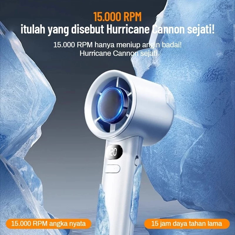 Kipas Angin USB Mini Portable 16000RPM 25dB - Gambar 4