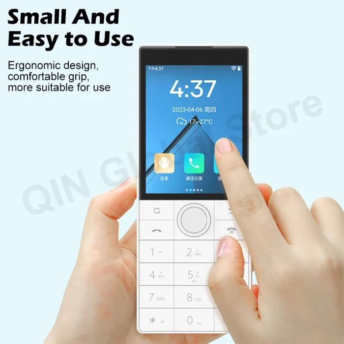Qin F22 Tanpa Kamera Android Non Camera Hp Keypad Sentuh - Gambar 2