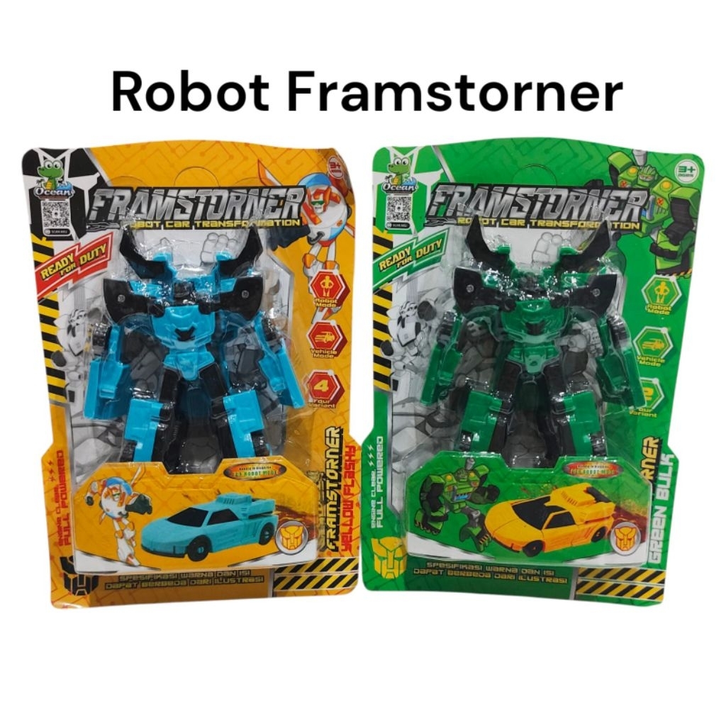 1104 Mini Robot Toy Can Transform into a Car / 1104 Children's Toy Car ...