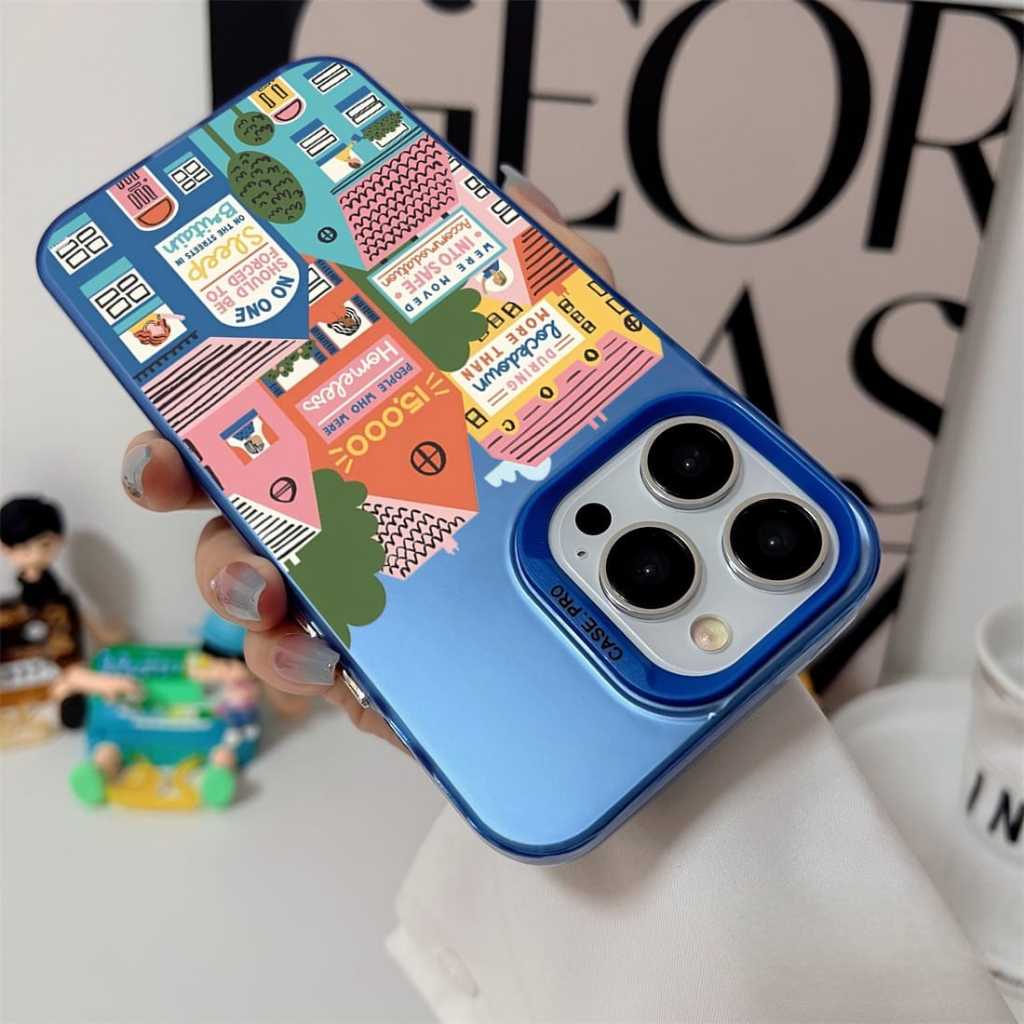Case Hologram Gambar Bebek Luck Fashion Kreatif TownSpace Sticker Case Kompatible untuk Realme 10 4G 10 Pro 10 Pro Plus Realme 11 4G Realme 11 Pro 11 Pro Plus 12 5G 12 Plus 5G 12 Pro Plus 5G Realme 13 4G 13 Plus 13 Pro 13 Pro Plus Realme 14 5G 14T 5G - Gambar 4