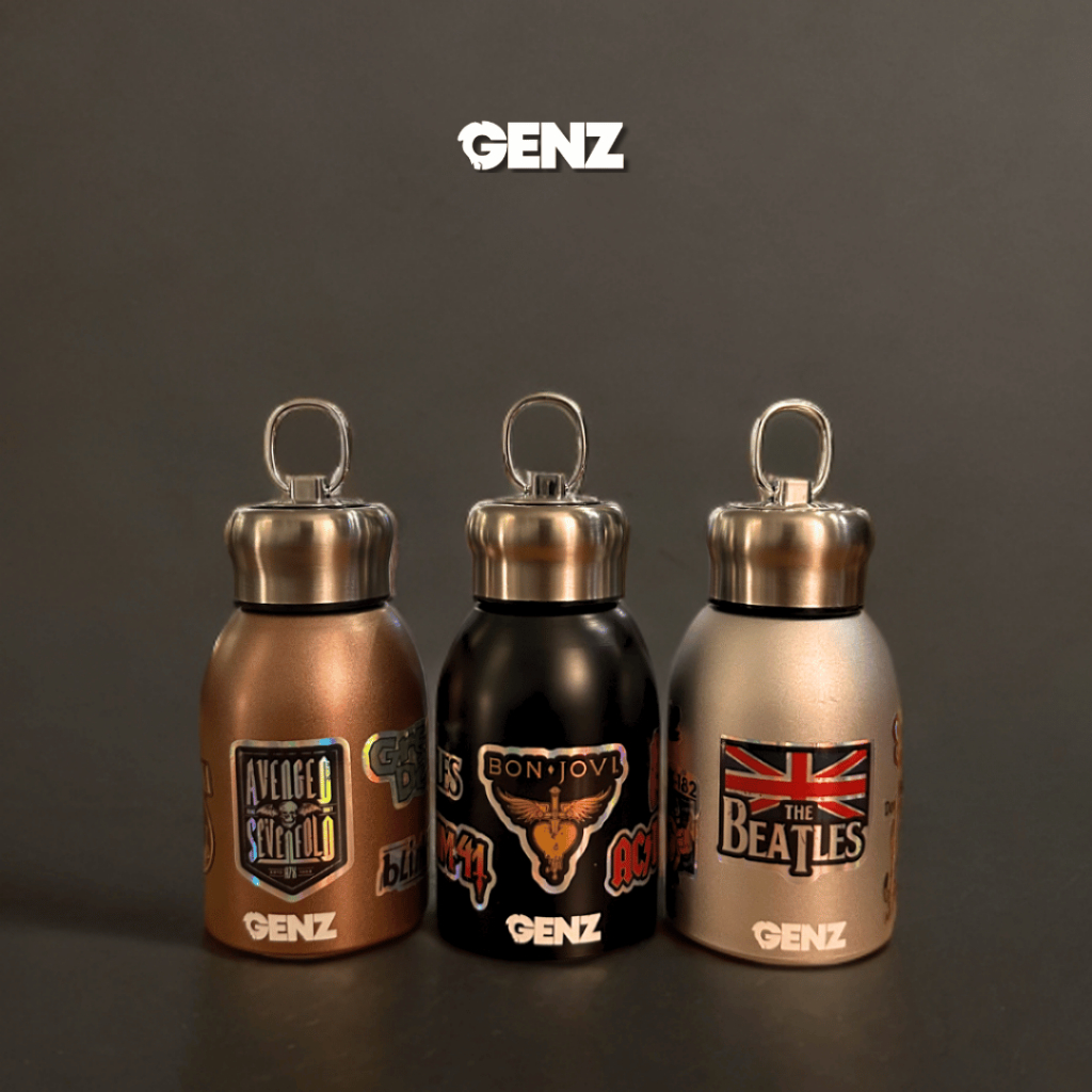 Tumbler Aesthetic CHILL 280 ML Genz Vacuum Insulated  280ml Aesthetic Mini Tahan Dingin Dan Panas