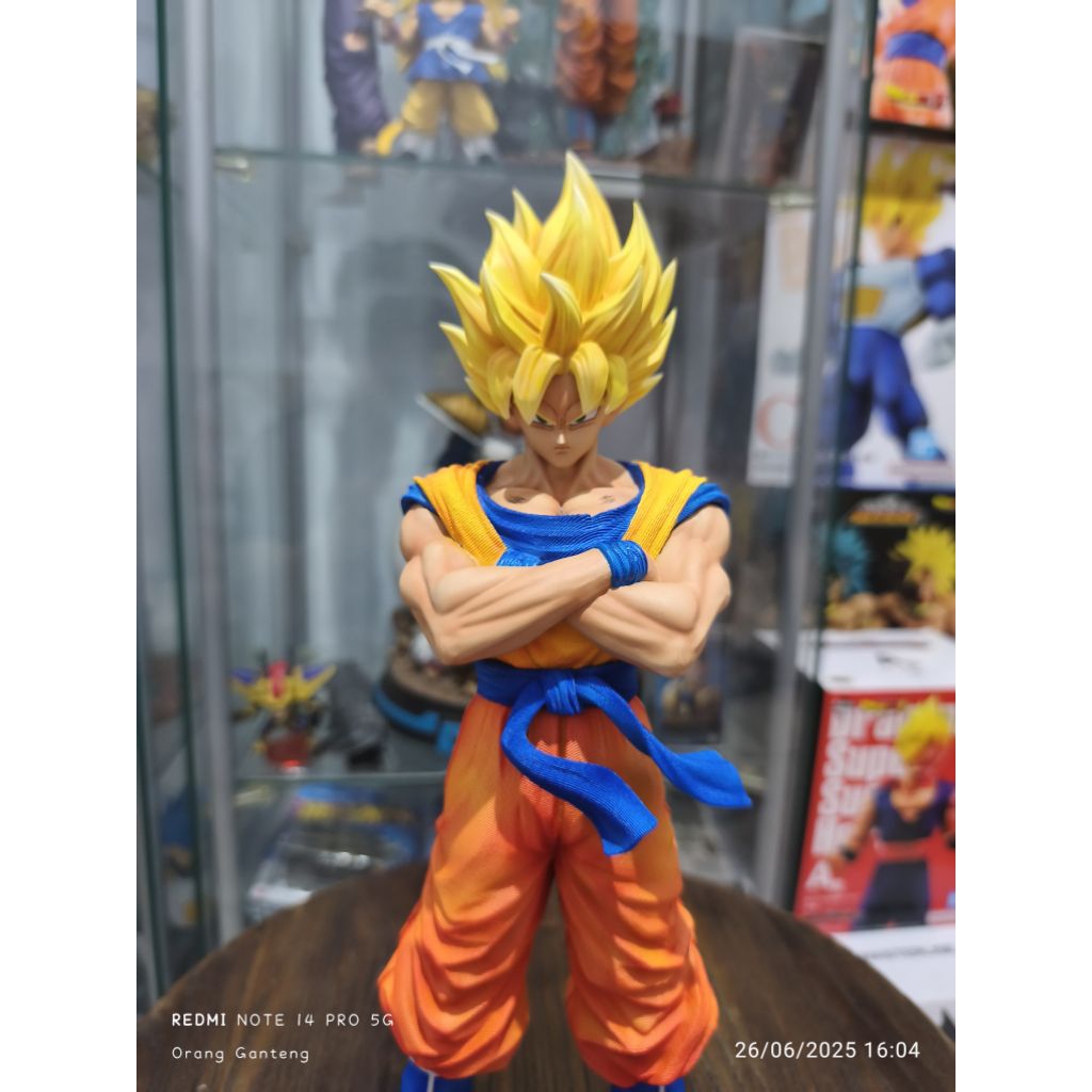 Dragon ball break studio goku ssj super saiyan dragonball resin statue ...