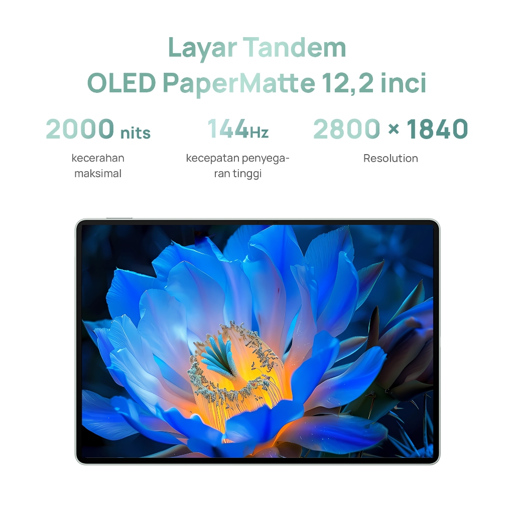 [8.8 s/d 20%*] HUAWEI MatePad Pro 12.2-inch 2025 Tablet / PC-level WPS / Ultra Bright OLED PaperMatte / 2-in-1 Keyboard & Stylus - Gambar 4