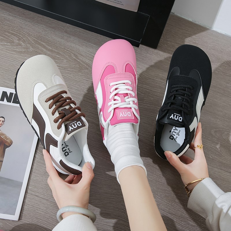 Sepatu DNY Sneakers Cewek Kekinian Sepatu Sekolah Back To School Wanita Hitam Spatu Olahraga Sport gym Import SP-400 - Gambar 4
