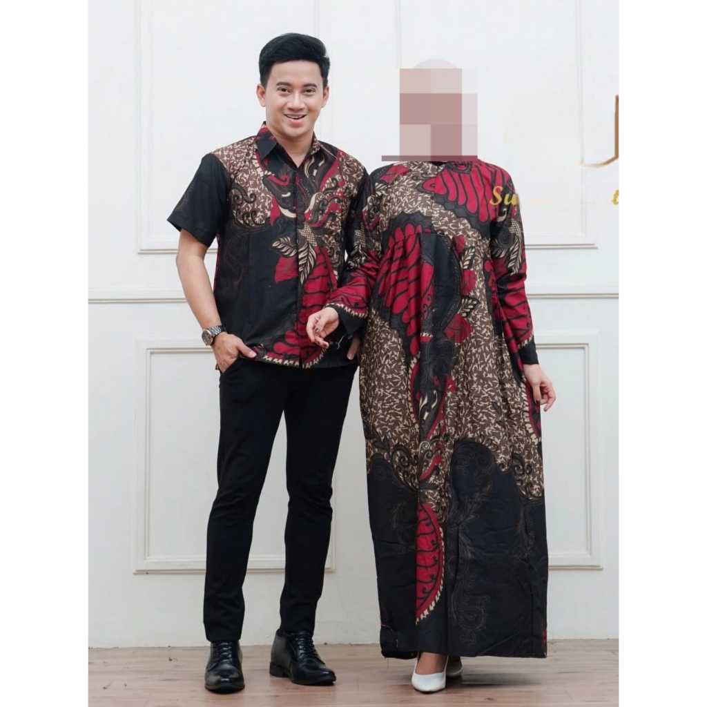 KEMEJA COUPLE BATIK FOR MEN AND WOMEN/ SUPER ECONOMICAL COMBO PRICE ...