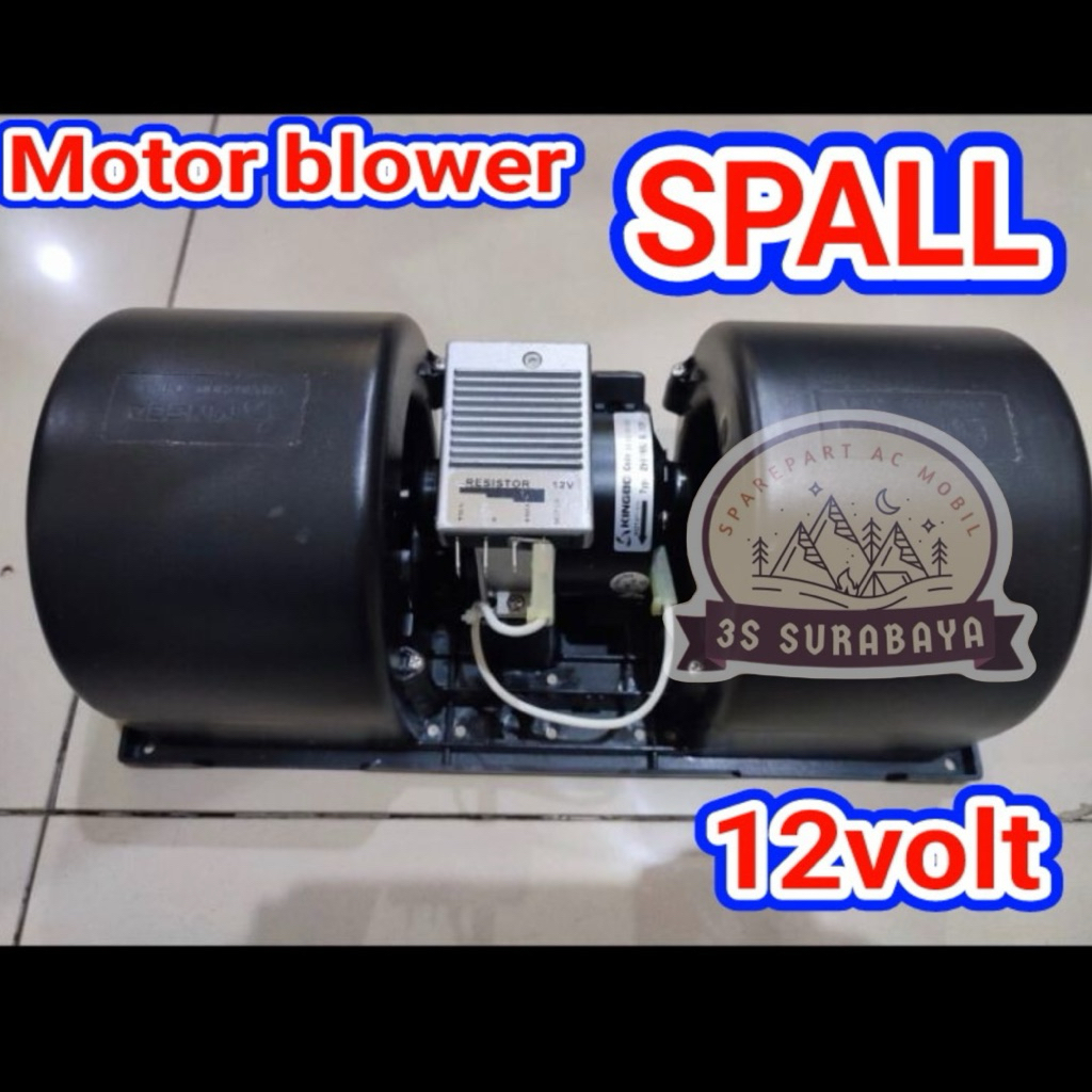 Spal Spell Blower Motor 12 Volt 12 V Ac minibus Elf Universal High ...