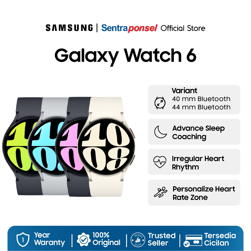 Samsung Galaxy Watch 6 40MM / Watch 6 44MM - Garansi Resmi Samsung SEIN 1 Tahun