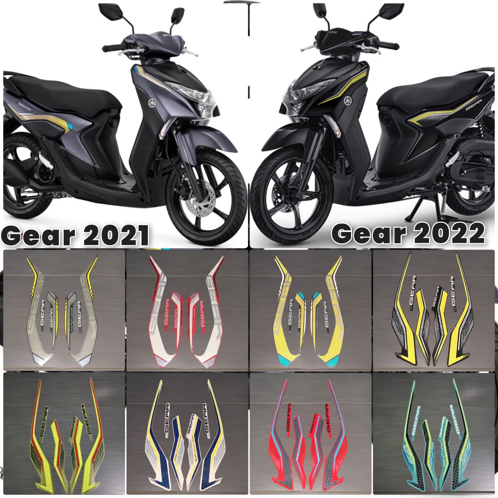YAMAHA STANDARD MOTORCYCLE STRIPING STICKER LIST GEARyamaha mio 2020 ...