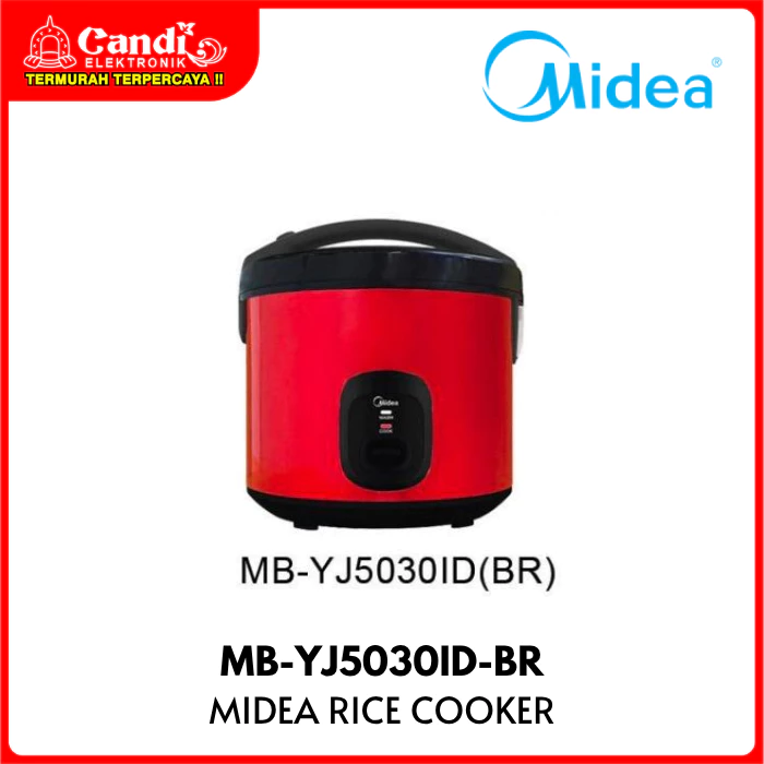 MIDEA Rice Cooker Penanak Nasi 1,8 Liter Anti Lengket & Anti Gores MB-YJ5030ID-BR - Gambar 2