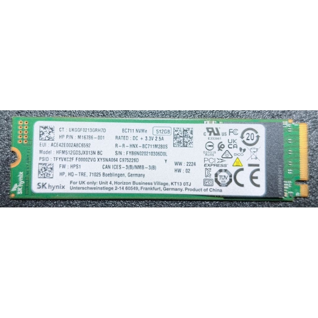 M.2 NVMe 128/256/512/1000 Gb sentinel 100% | Shopee Singapore