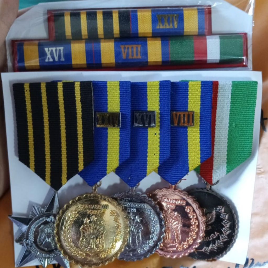 PDU Medals & PDH Ribbons Jasa [Original Accessories, Signature Premium ...
