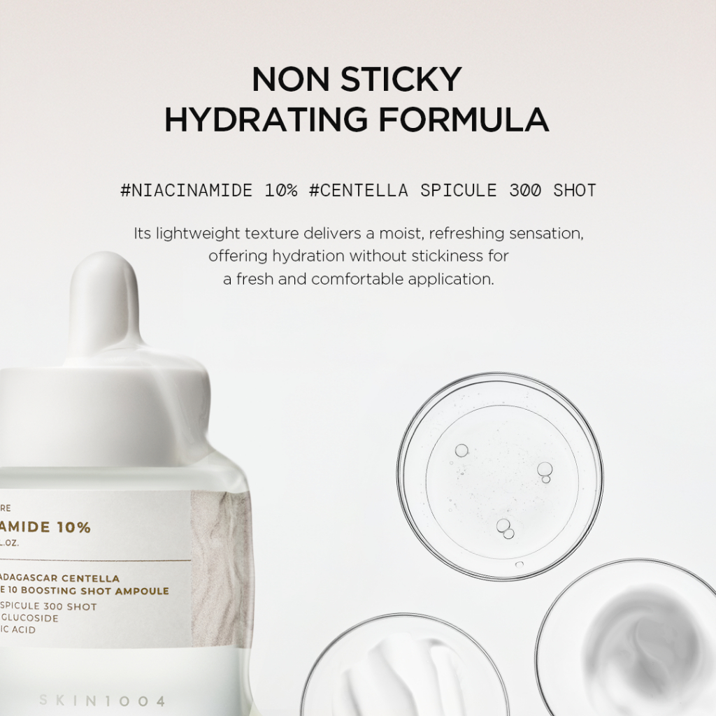 SKIN1004 Madagascar Centella Niacinamide 10 Boosting Shot Ampoule 30ml - Gambar 4