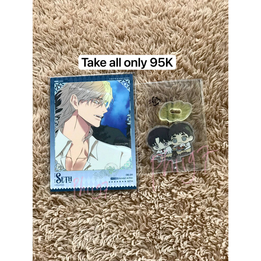 Merch lezhin daybreak mini standee backlight seoin yeongwoon smyrna and ...