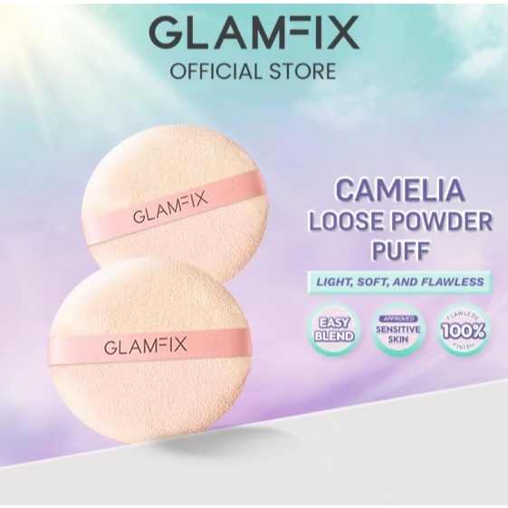 GLAMFIX Powder Puff | Shopee Singapore
