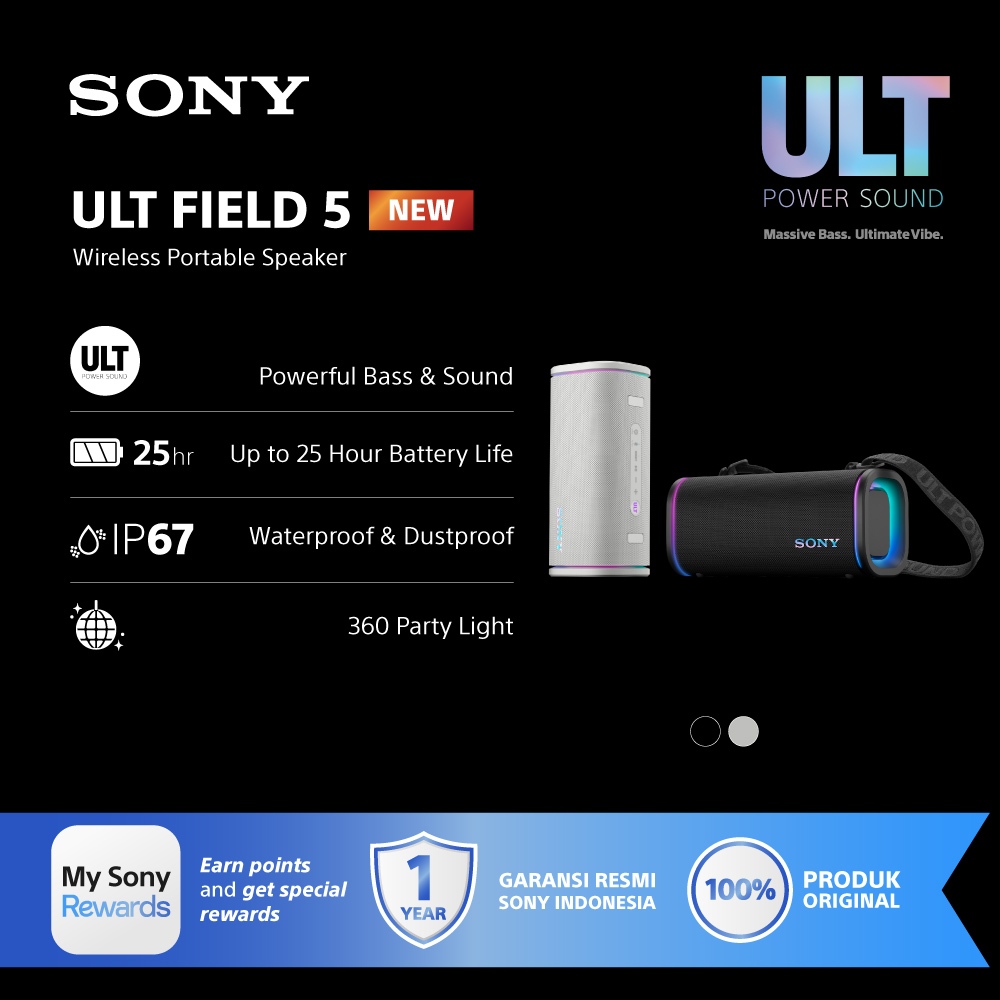 SONY ULT Field 5 Wireless Portable Speaker / SRS-ULT50