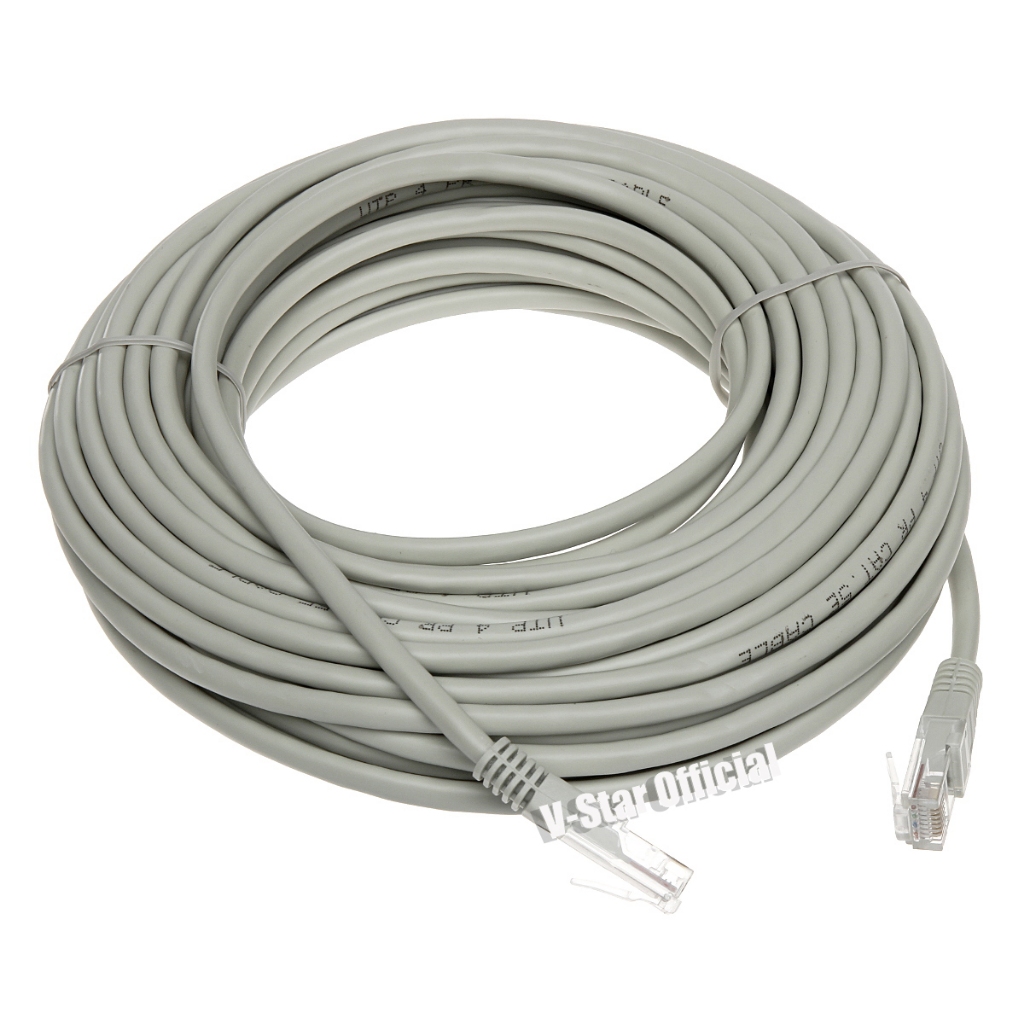 40 Meter Internet Cable Gigabit Modem Router CAT5/6 | Shopee Singapore