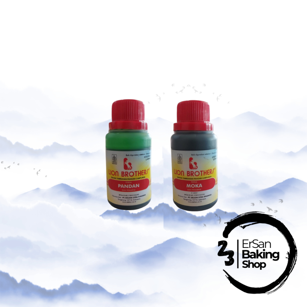 Lion Brother/ Paste Lion Brother/ Food Flavoring Pandan & Mocha Drink ...