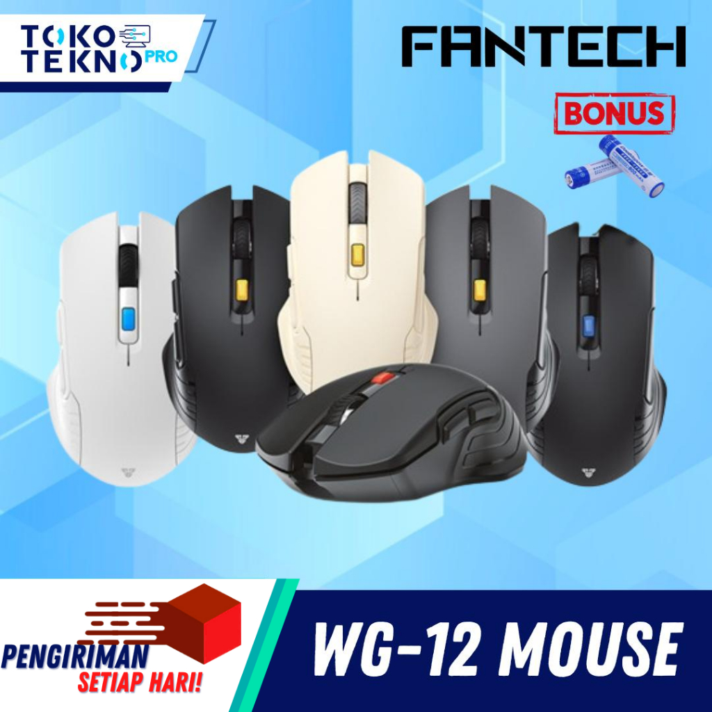 Fantech RAIGOR WG12 / WG12R / WG12RS Raigor Gen III Mouse Wireless Gaming