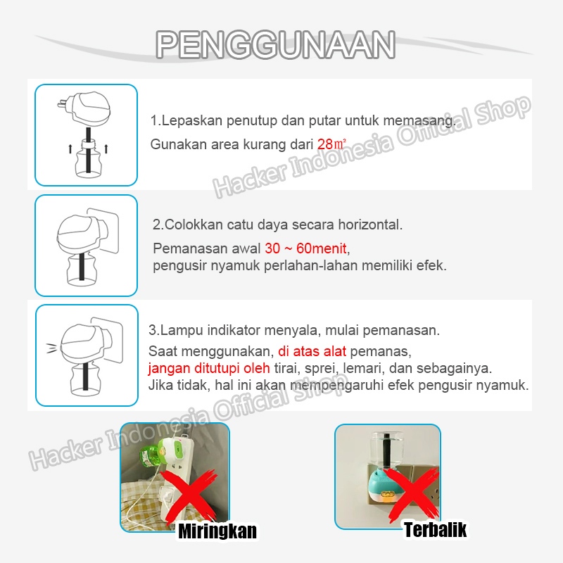 Lemon Refill Obat Nyamuk Elektrik Liquid / Isi Ulang Anti Nyamuk - 60 Malam - Gambar 4