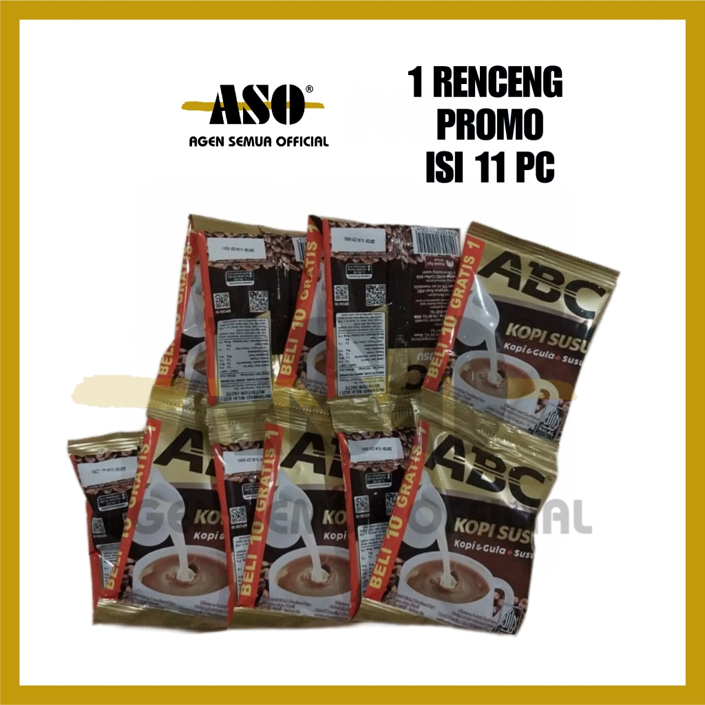 Kopi ABC kopi susu sachet 31gram RENCENG ( ISI 10) - Gambar 2