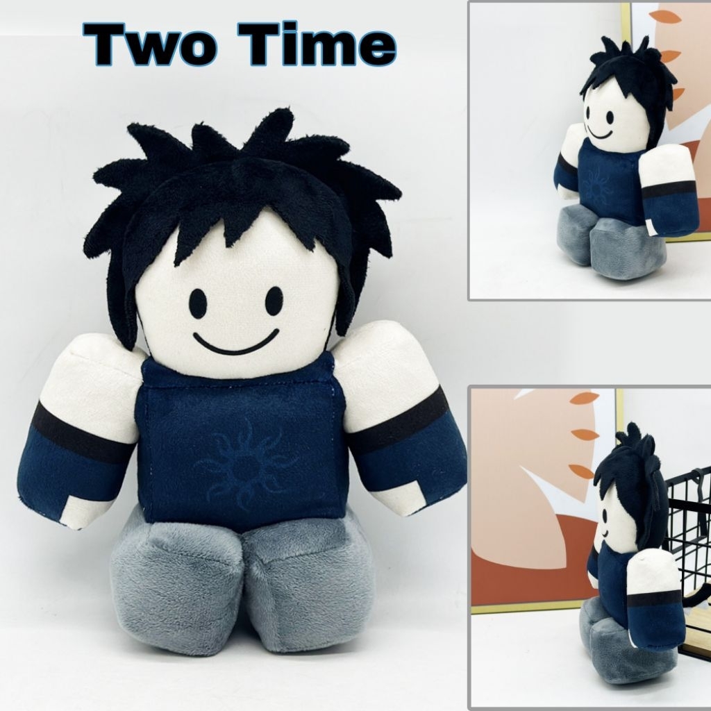 Two Time Forsaken Plush Doll Two Times Roblox TwoTime Doll | Shopee ...