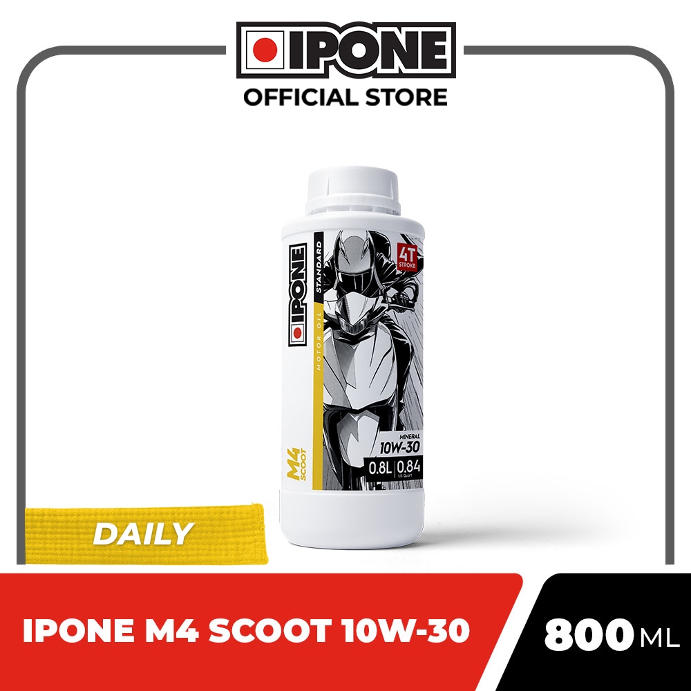 Ipone M4 SCOOT 10W-30 0.8L - Oli Motor Matic