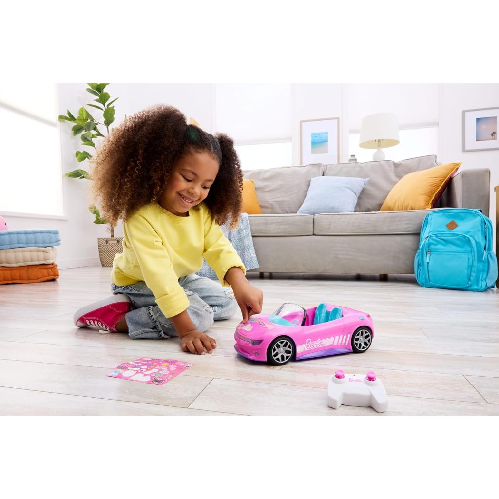 LIMITED STOCK HOT WHEELS BARBIE RC TOY CAR, REMOTE-CONTROL PINK ...