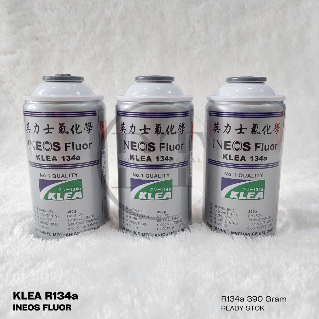 KLEA R134A CANNED KLEA 390 GRAM R134A REFRIGERATOR / REFRIGERANT CANNED ...