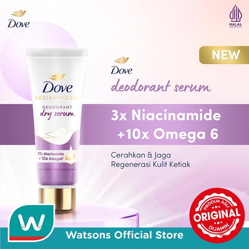 Dove Deodorant Dry Serum Regenerate Care Collagen + Omega 6 50ml