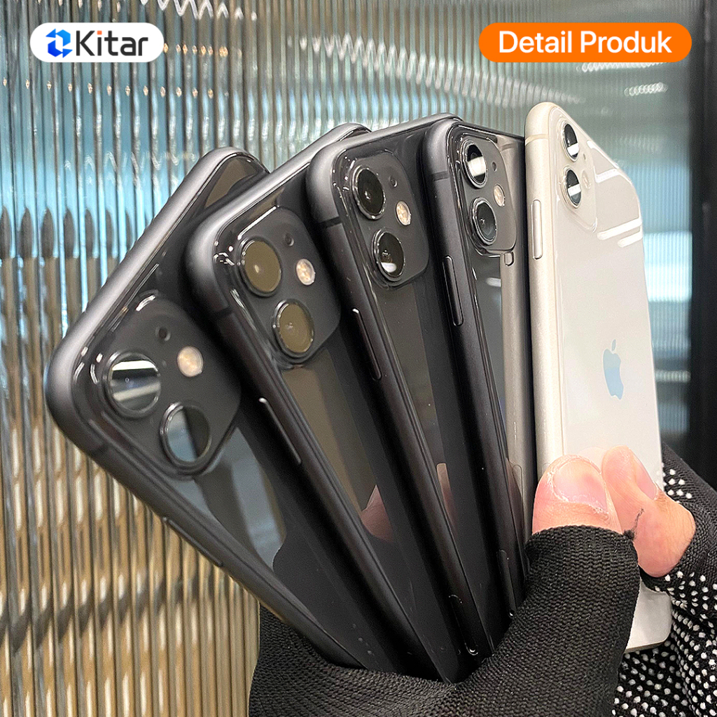 iPhone 11 ex iBox Beacukai IMEI Permanen Garansi 12 Bln 100% Original Second iPhone FULLSET 64GB 128GB 256GB - Gambar 4