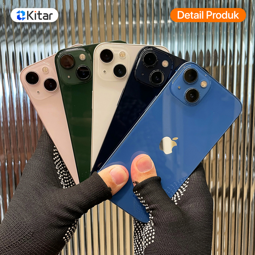 iPhone 13 ex iBox Beacukai IMEI Permanen Garansi 12 Bln 100% Original Second IP Fullset - Gambar 3
