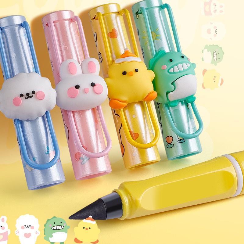 Pensil Eterna Abadi Tahan Lama Kuat Tidak Patah dengan Refill Dan Penghapus Alat Tulis Sekolah