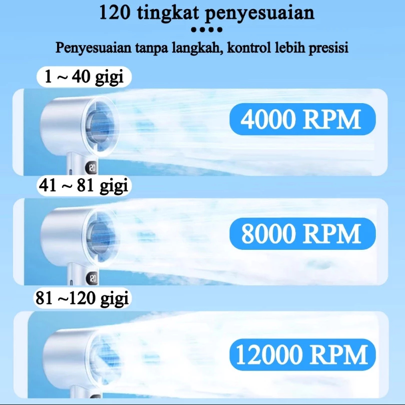 Kipas Angin USB Mini Portable 16000RPM 25dB - Gambar 3