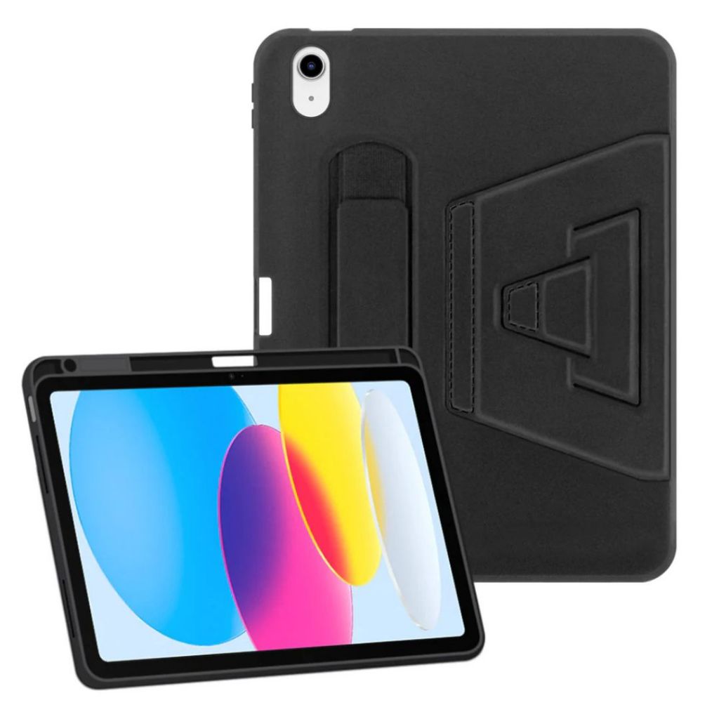 Smart Case iPad Gen 11th/10 10.9 inch / 6 7 8 9 10.2" Air 4/5 Pro 11inch Mini 4/5/6 with Hand Strap and KickStand Shockproof - Gambar 4