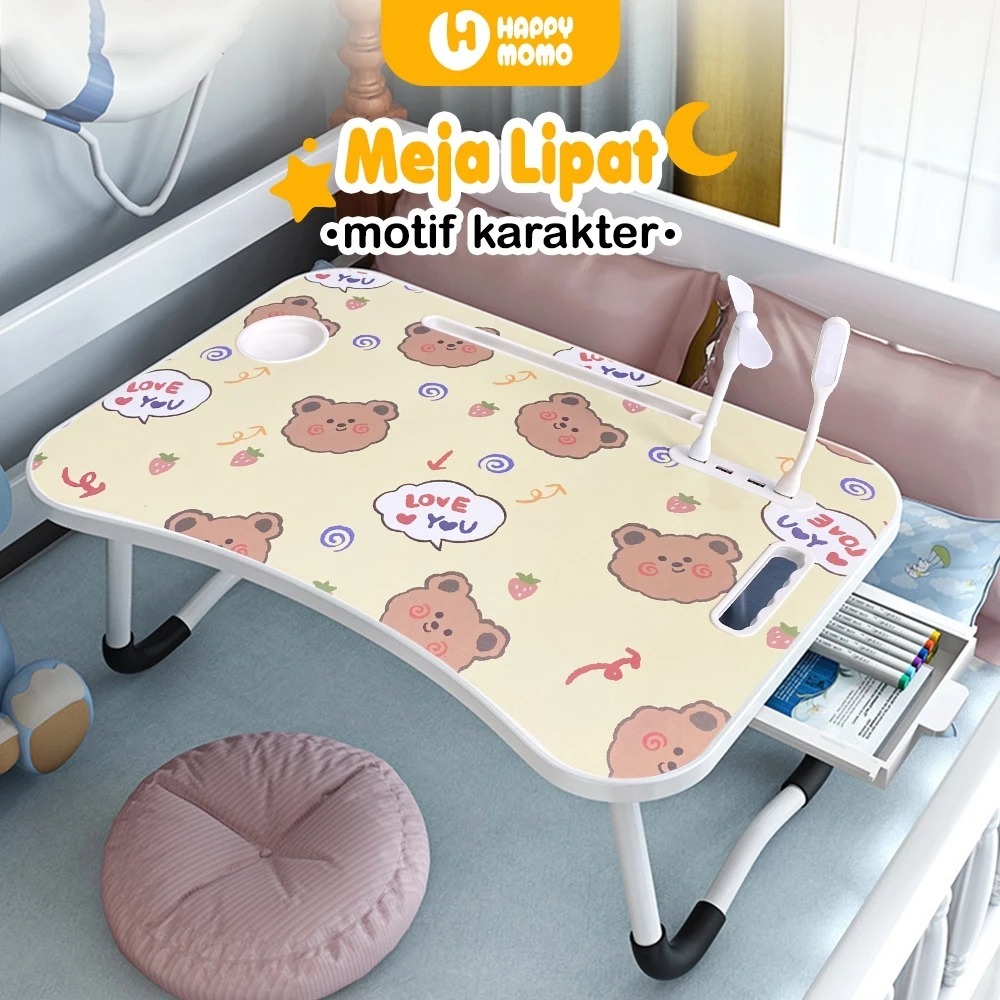 Folding school table, lightweight study table, character study table ...