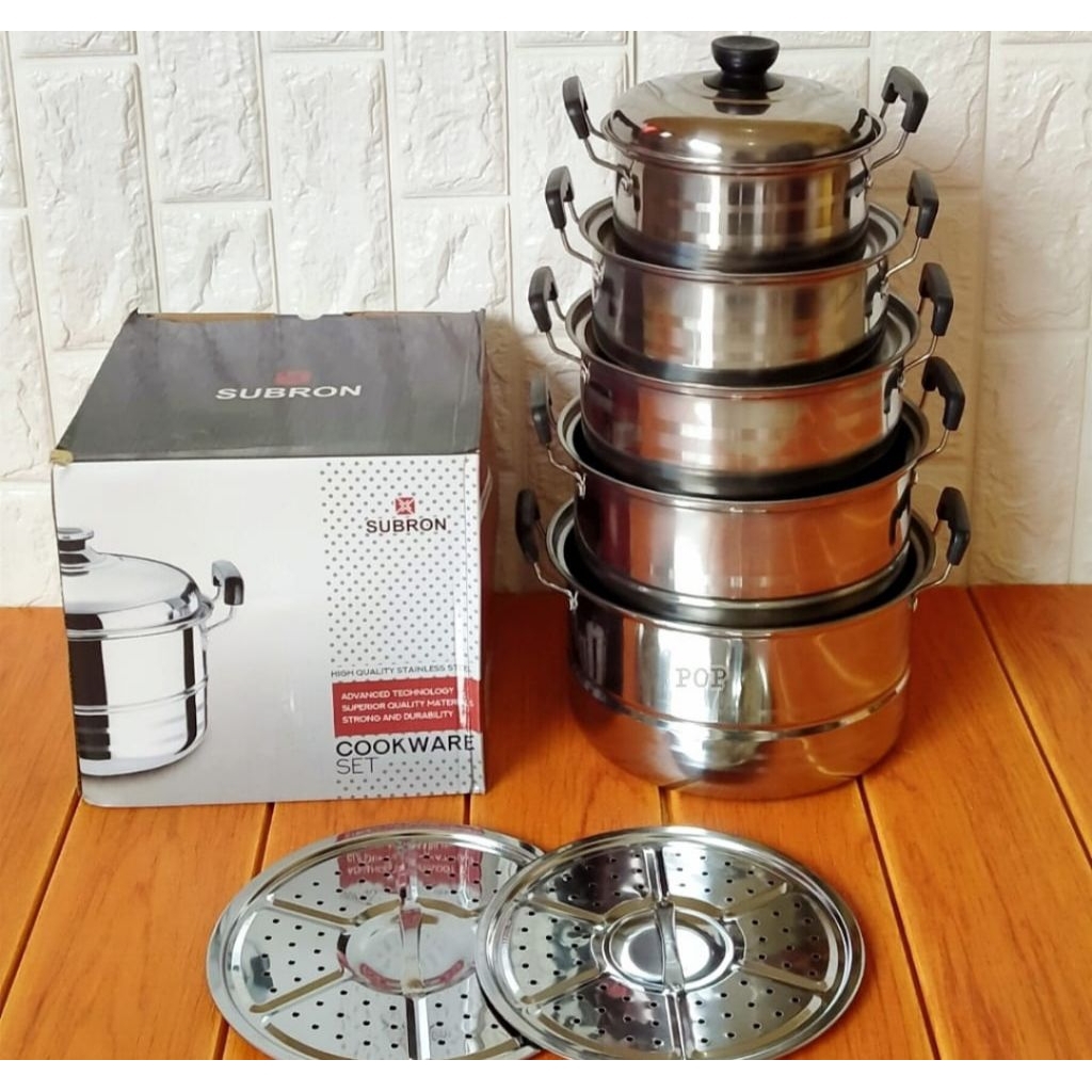 Steamer Pan Set (Subron) | Shopee Singapore