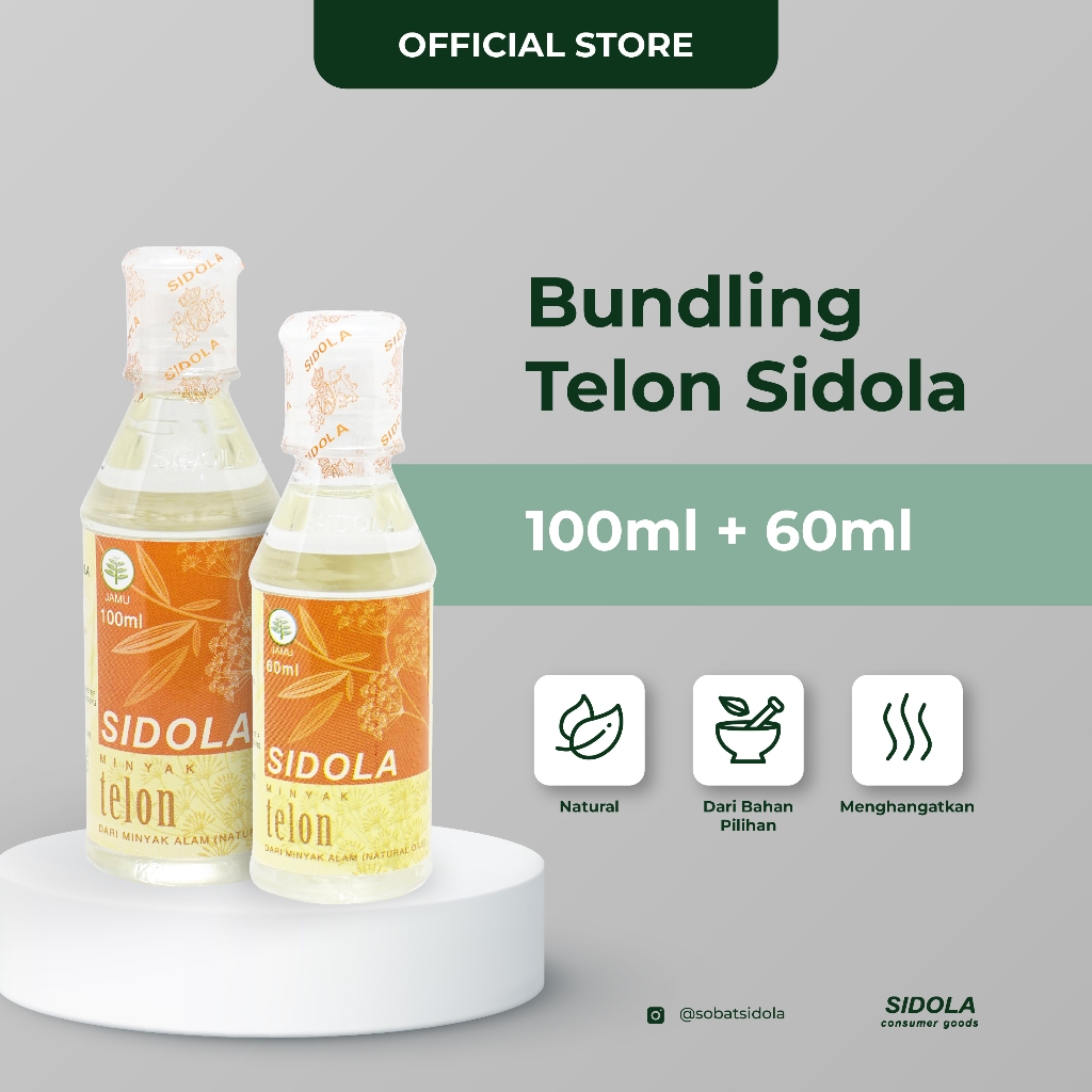 Sidola Bundle Minyak Telon 60mL & 100mL