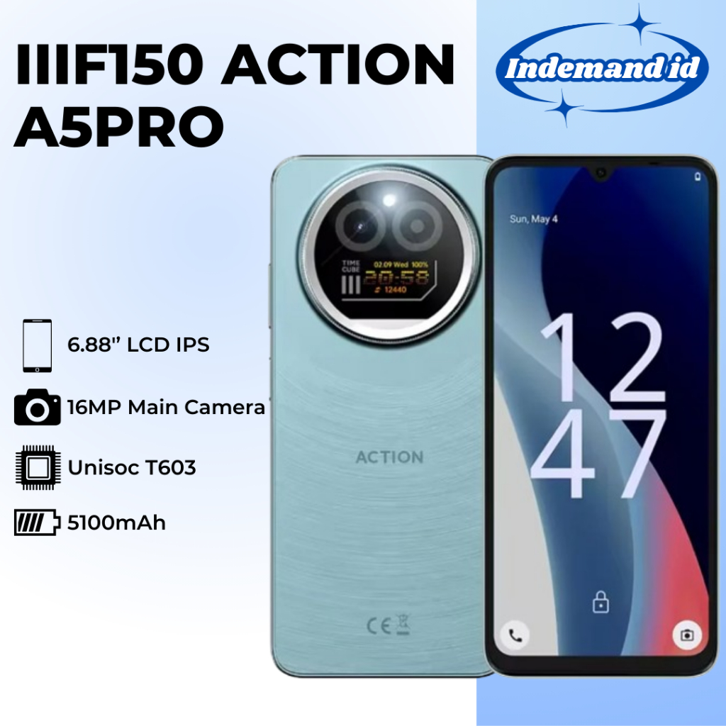 IIIF150 Action A5 Pro 6.8'' HD+ 8GB 256GB 5100mAh