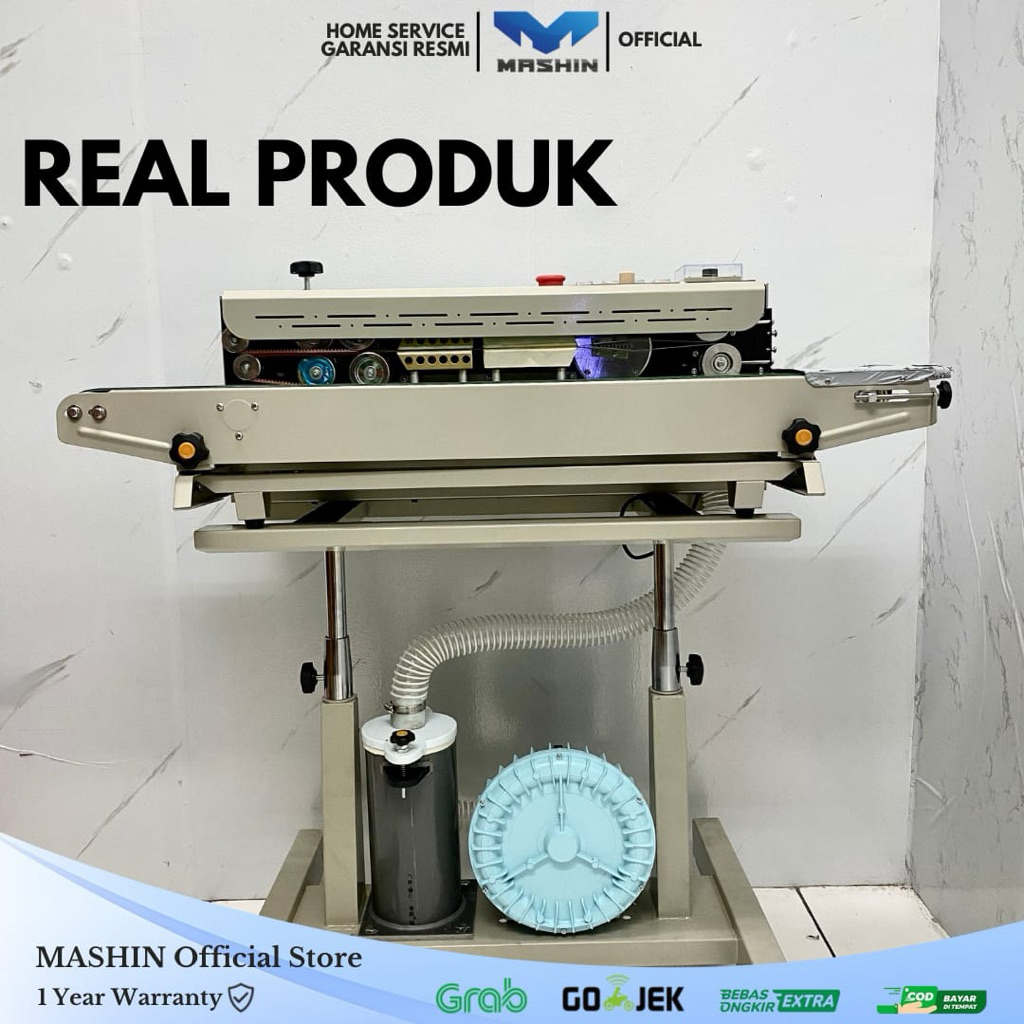Mashin - Mesin Continous Band Seale Gas Blower Mesin Segel Press Isi Angin Multifungsi - Gambar 4