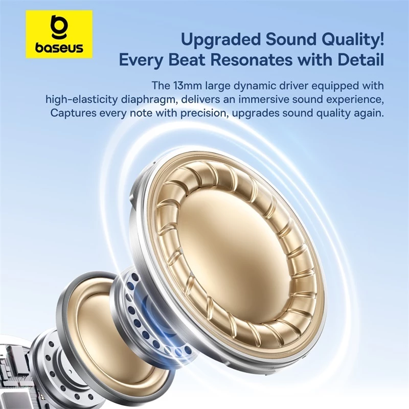 Baseus Encok CZ19 / HZ19 Semi in Ear Wired Earphone Type-C Headset Kabel Bass Hi-Res Sound - Gambar 2