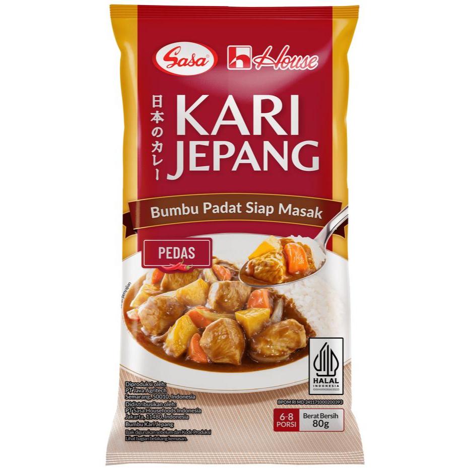 Sasa House Kari Jepang 80 gram Pedas