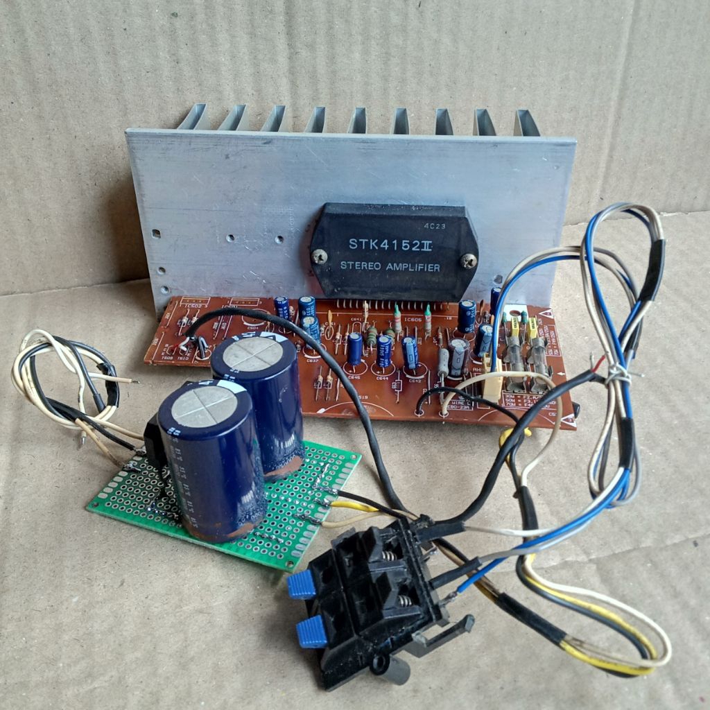 Stk4152 Stk4152II Stereo Amplifier Kit (Original Ic) | Shopee Singapore