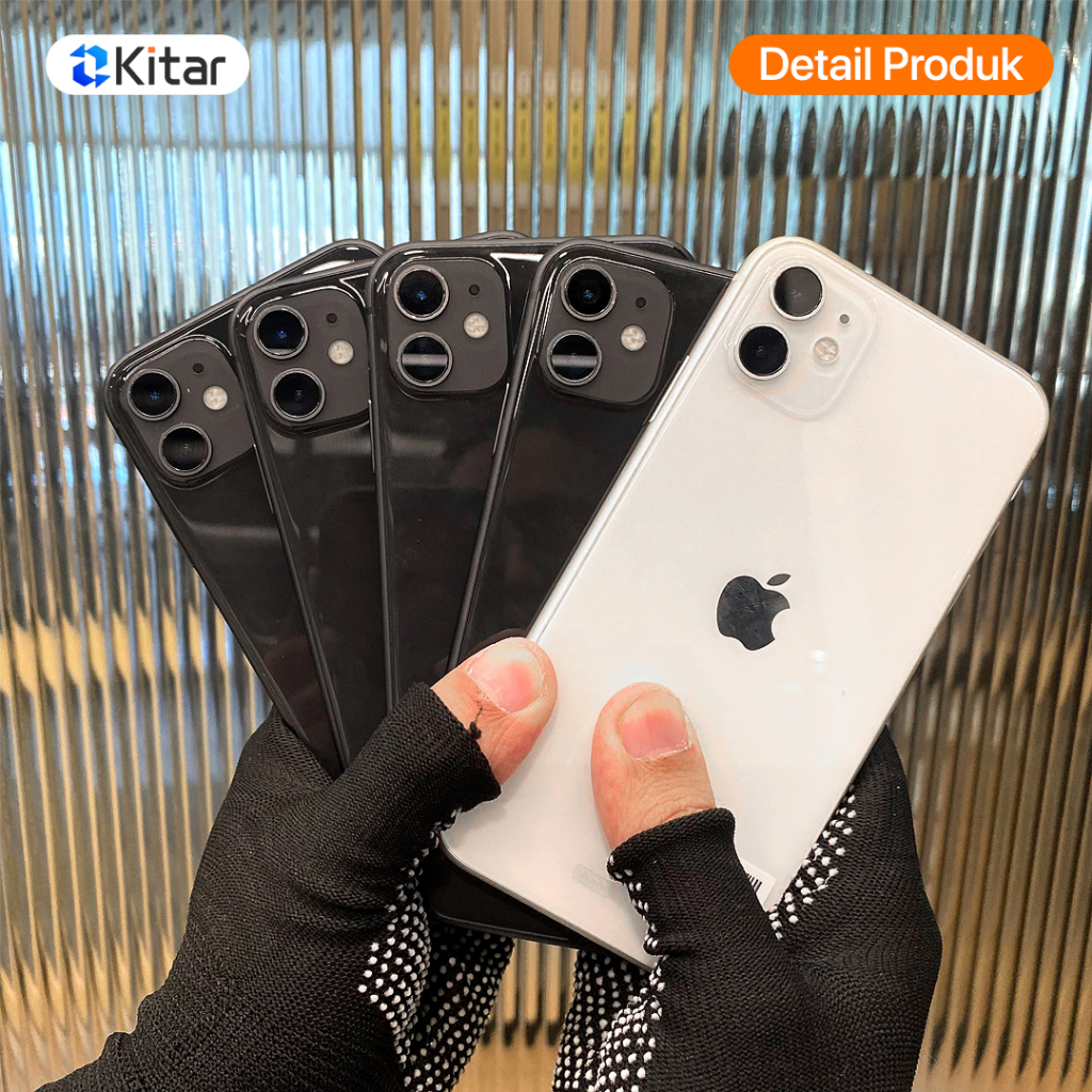 iPhone 11 ex iBox Beacukai IMEI Permanen Garansi 12 Bln 100% Original Second iPhone FULLSET 64GB 128GB 256GB - Gambar 3
