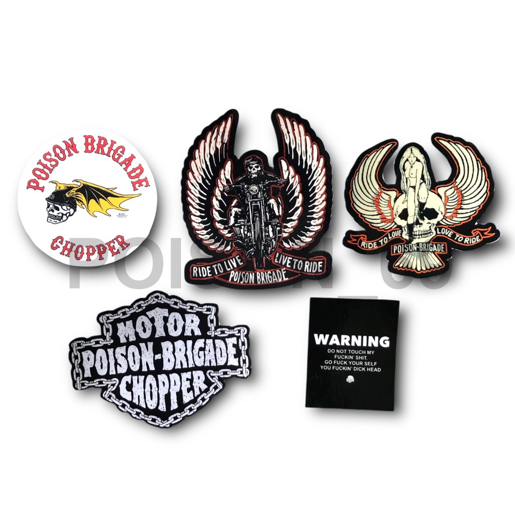 StickerPack Poison Brigade | Shopee Singapore